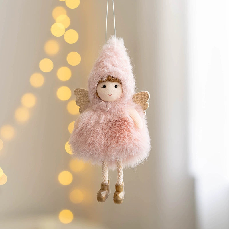 Stuffed Angel Girl Tree Ornaments