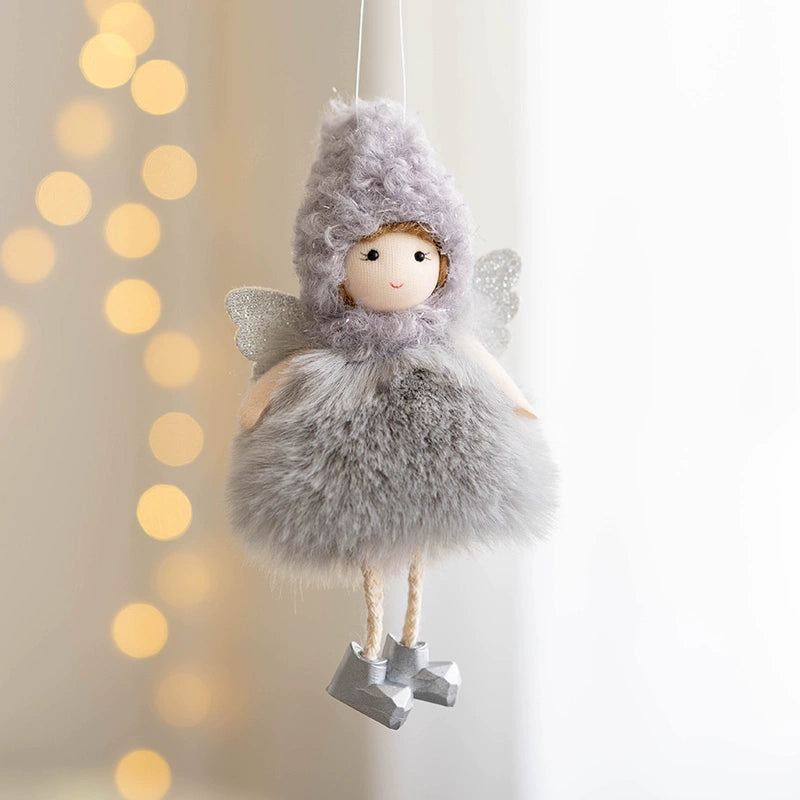 Stuffed Angel Girl Tree Ornaments