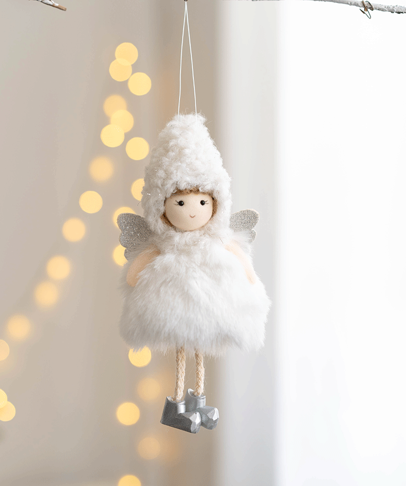 Stuffed Angel Girl Tree Ornaments