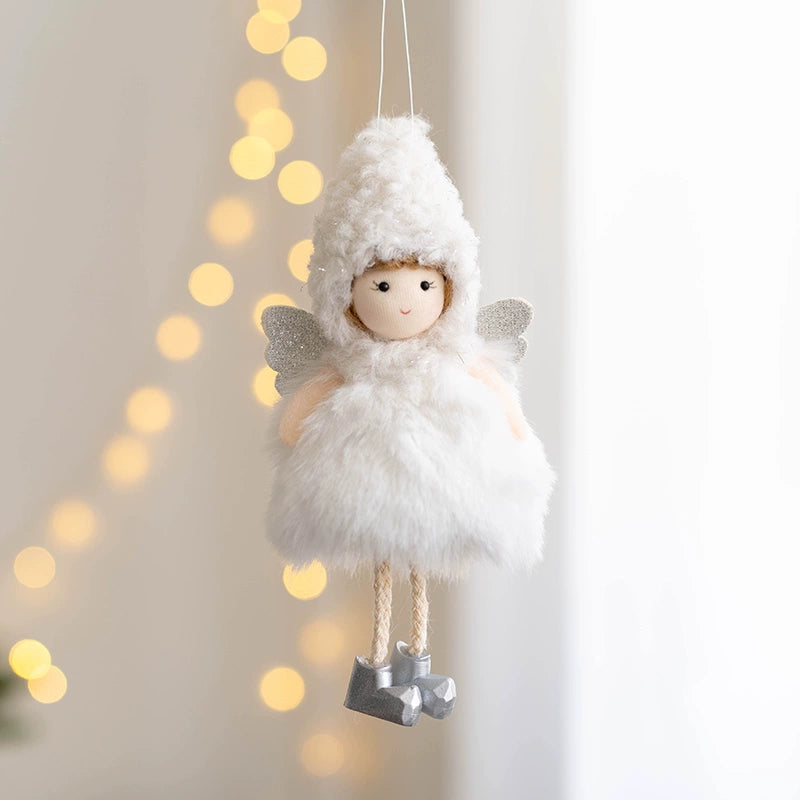 Stuffed Angel Girl Tree Ornaments