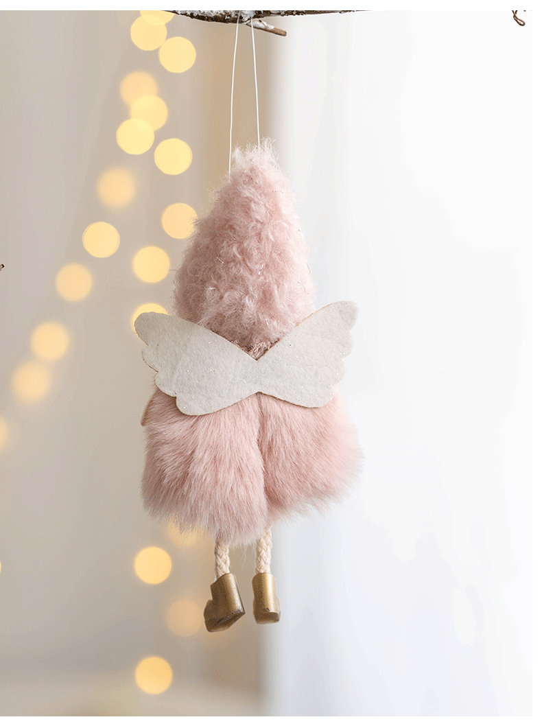 Stuffed Angel Girl Tree Ornaments