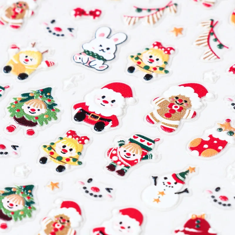 Christmas DIY Nail Art Stickers