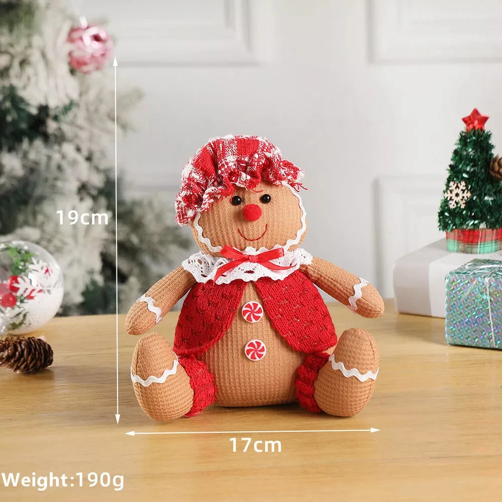 Gingerbread Man Doll Holiday Decorations