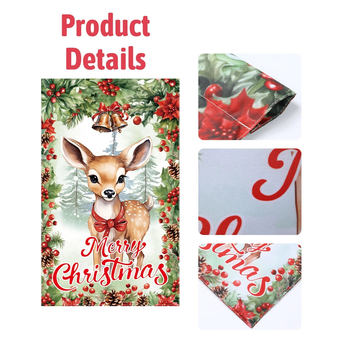 Christmas Garden Flags