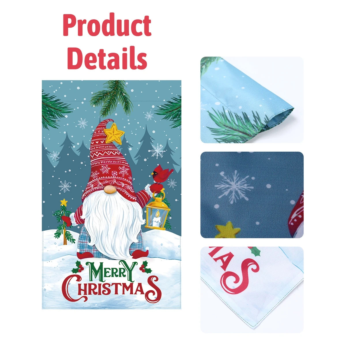 Christmas Garden Flags