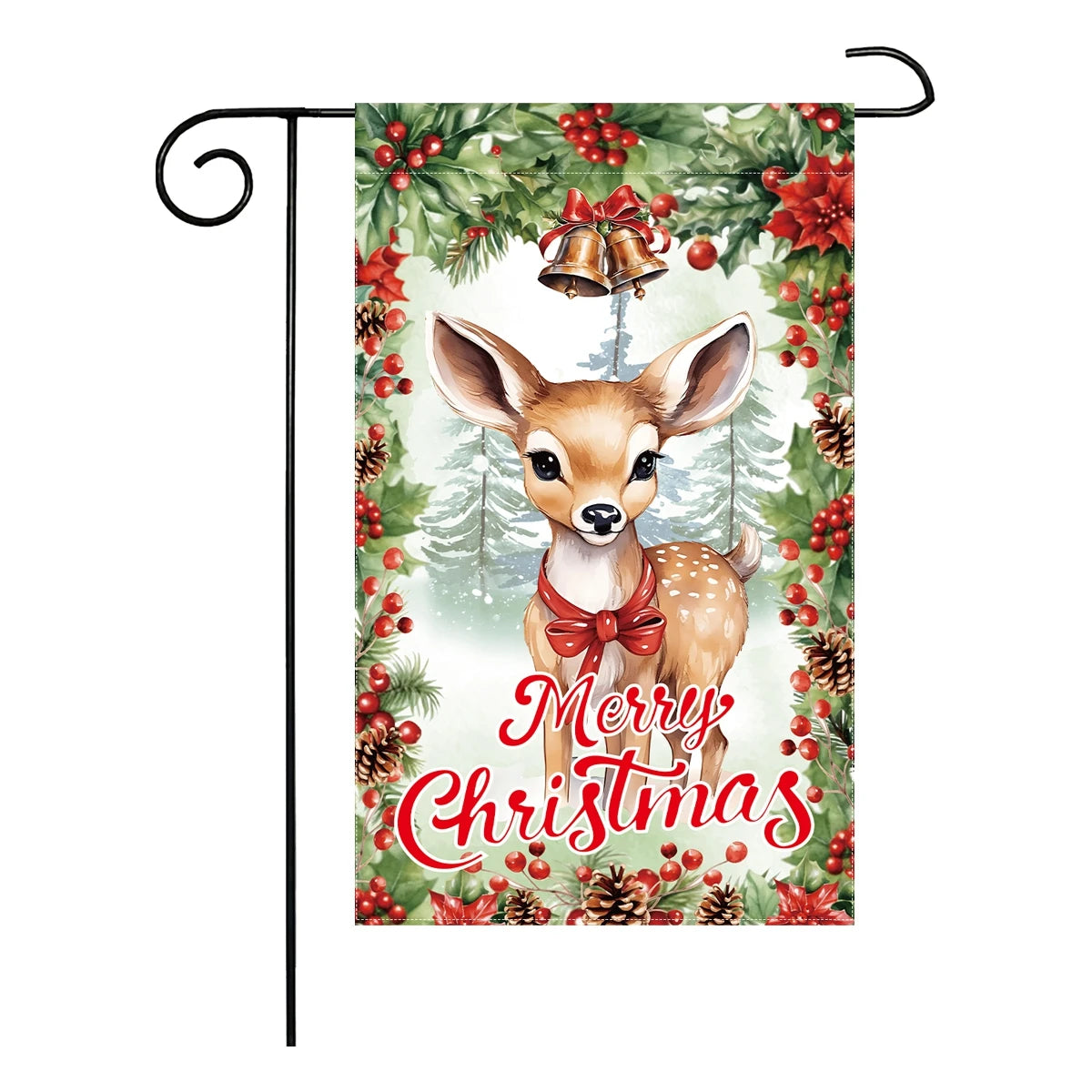 Christmas Garden Flags