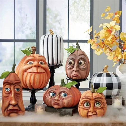 Ghostly Pumpkin Head Indoor/Outdoor Halloween Props