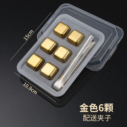 Reusable Stainless Steel Ice Cubes