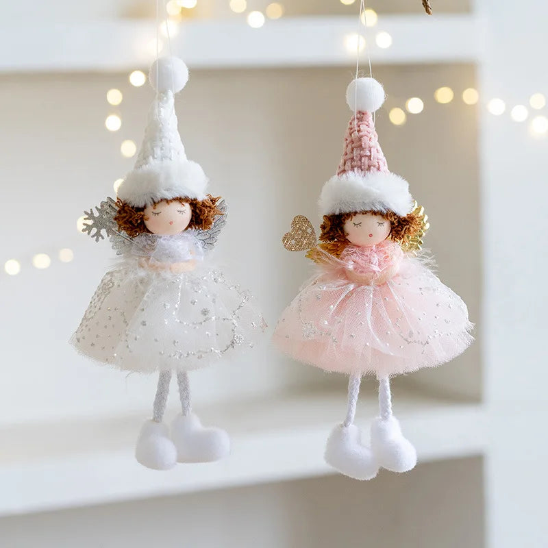 Christmas Angel Dolls Ornaments