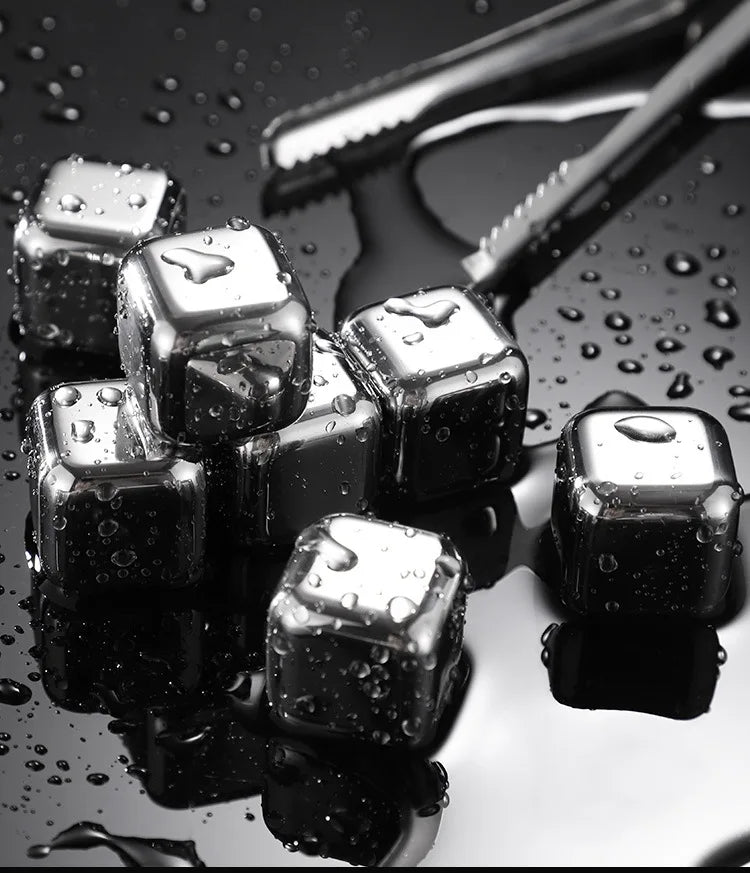 Reusable Stainless Steel Ice Cubes