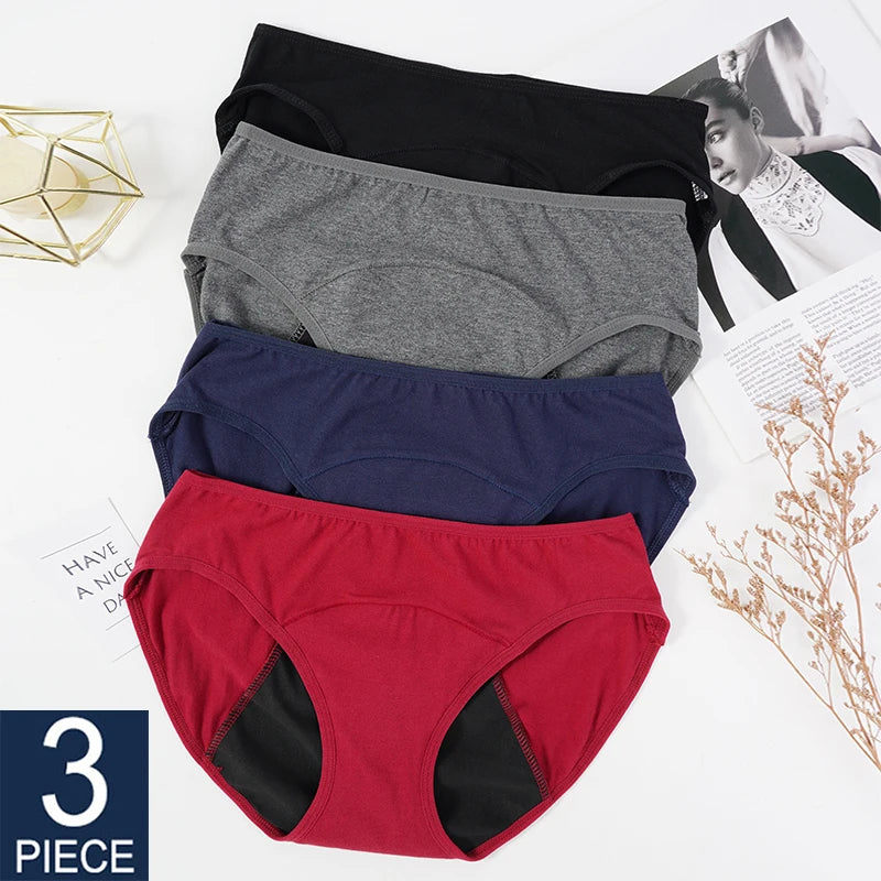 3PCS Menstrual Panties