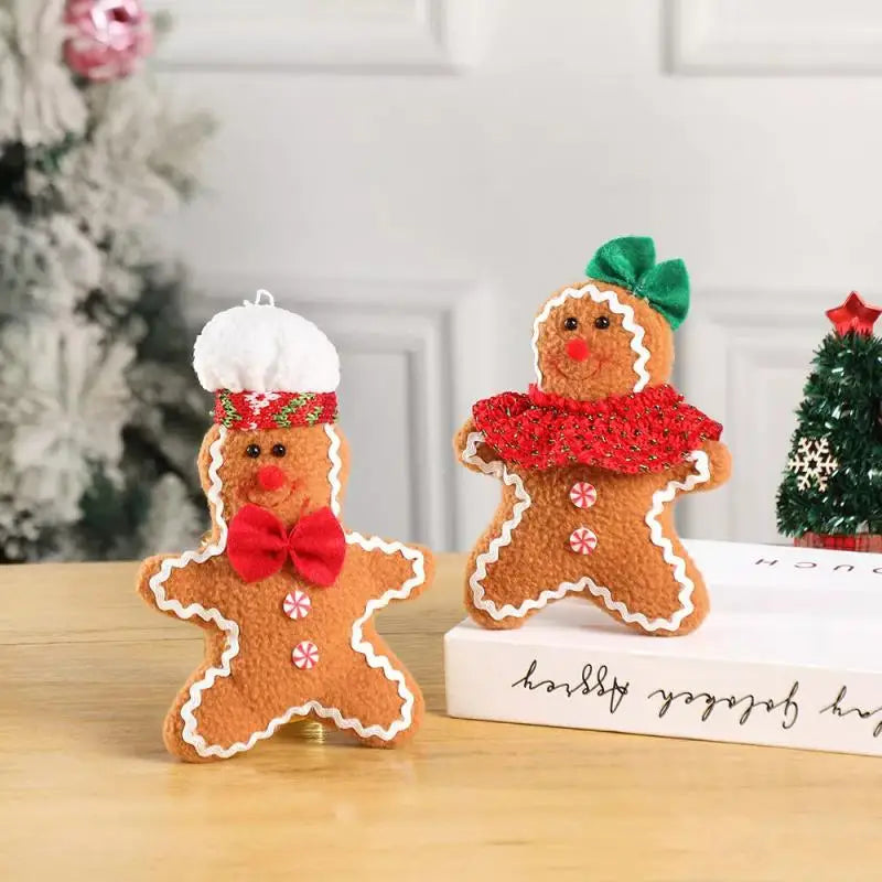 Gingerbread Man Doll Holiday Decorations