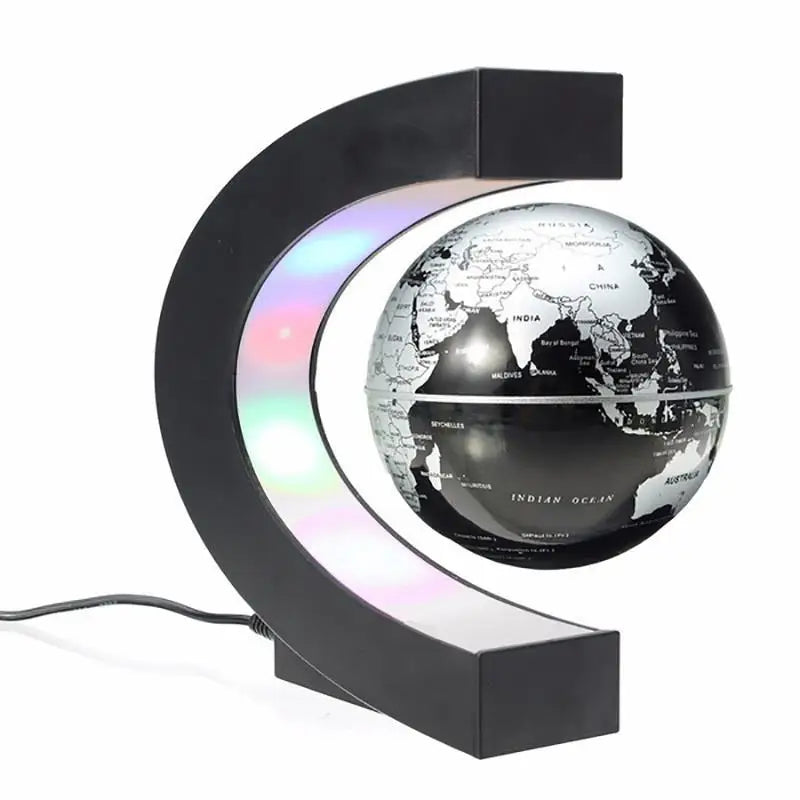 Magnetic Floating Levitation Globe LED World Map Electronic Anti Gravity Lamp