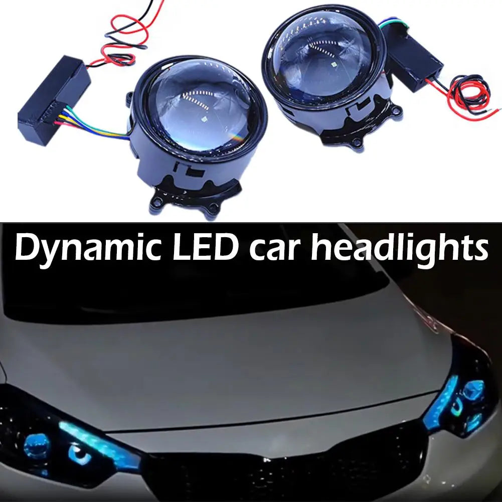 Dynamic 3 Inch Devil Eye Lens 12v Car WIFI Controled