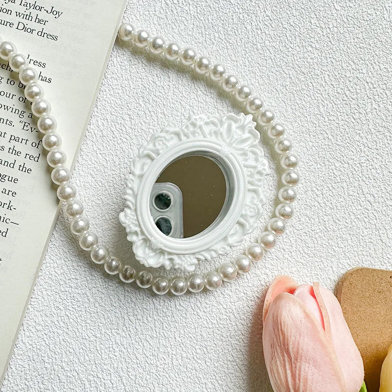 Lace Mirror Acrylic Universal Phone Holder