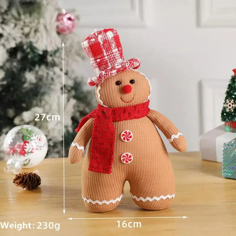 Gingerbread Man Doll Holiday Decorations