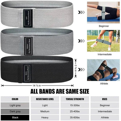 WOSWEIR Elastic Rubber Bands Set