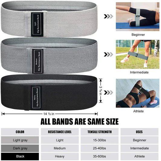 WOSWEIR Elastic Rubber Bands Set