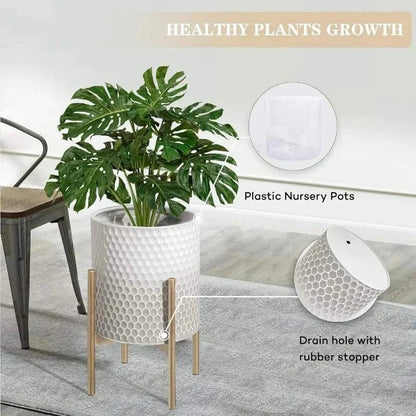 Mid Century Planters for Indoor Plants