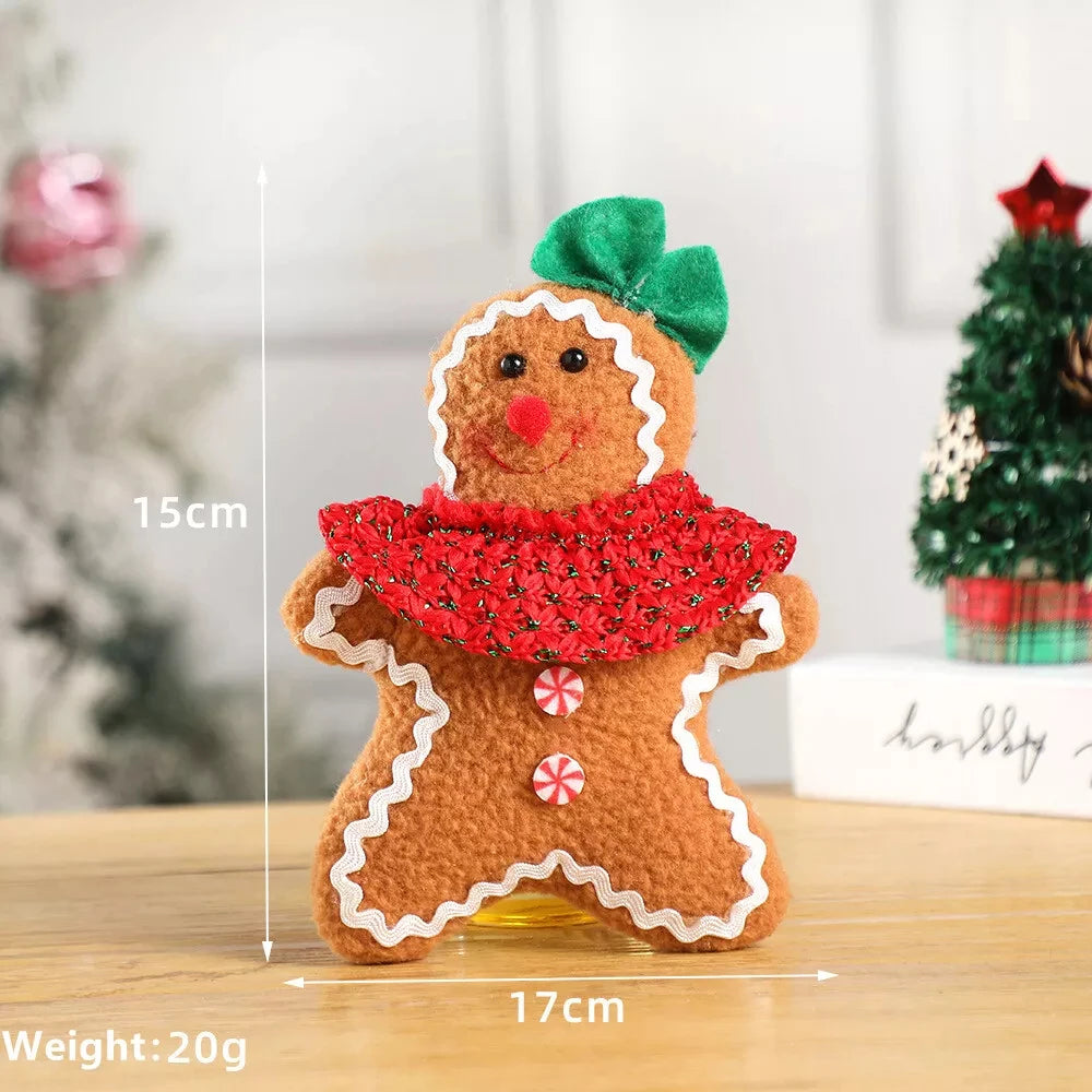 Gingerbread Man Doll Holiday Decorations