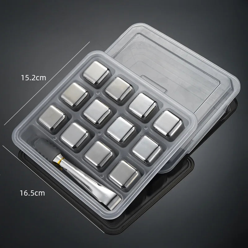 Reusable Stainless Steel Ice Cubes