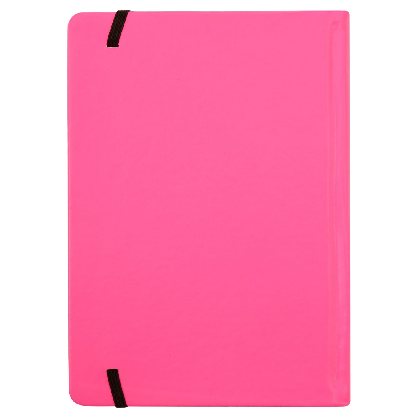 Neon Leatherette Journal, 160 Lined Paper Pages, Pink