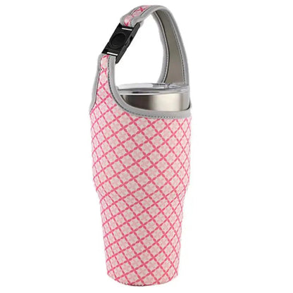 Neoprene tumbler sleeve 30oz on stainless steel tumbler