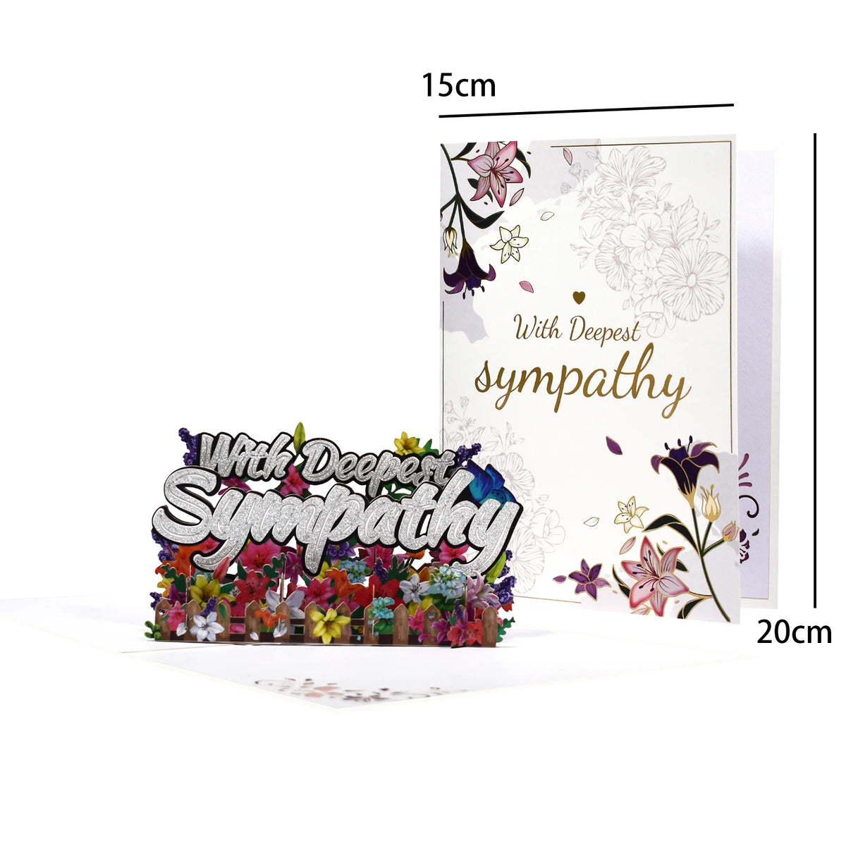 Get Well Soon Card Pop up Sympathy Cards for Mom Wife Wedding Anniversary Birthday 3D Mothers Day Greeting Cards All Occasions