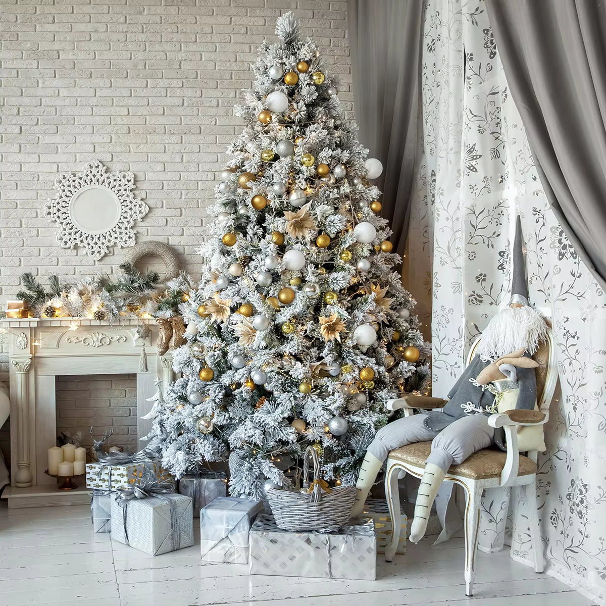 Holiday High Quality Indoor Home Decor 4 Ft Trees Artificial Christmas Tree 120Cm with Lights Xmas Tree