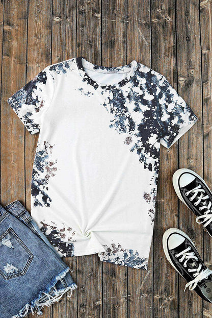western bleached t-shirt group in a collection 