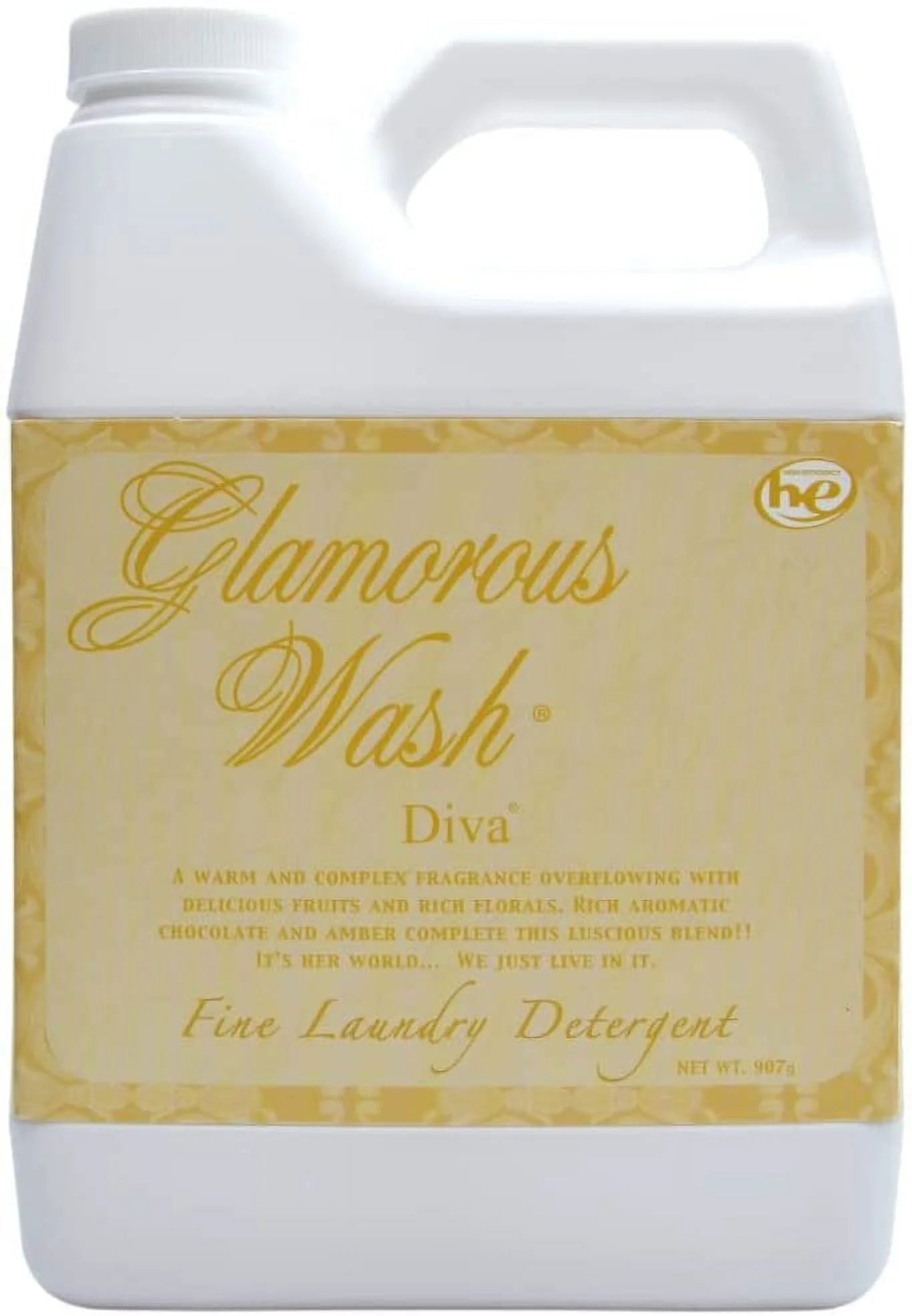 Glamorous Wash Diva Fine Liquid Laundry Detergent - 1 Container, 907G (32Oz)