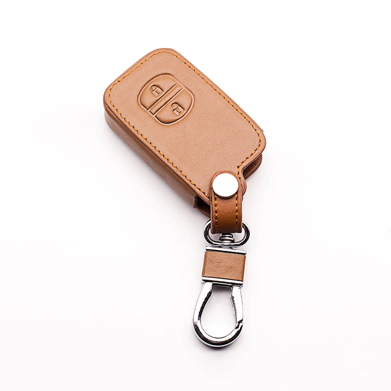 Fob Key Leather Car Key Holder Case Cover