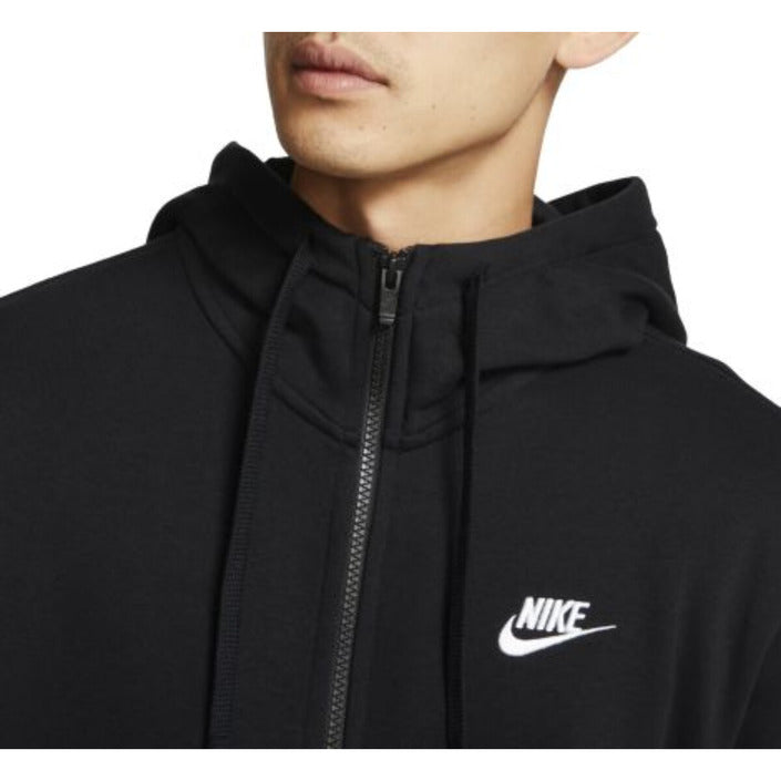 Sweat à capuche zippé noir Nike pour homme – Sweat-shirt toutes saisons