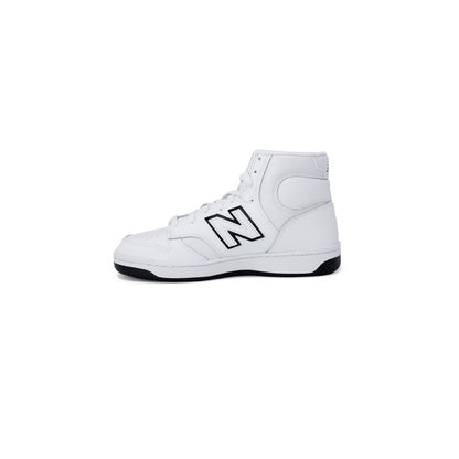 New Balance Women Sneakers - Black Leather Lace-Up Sport Shoes