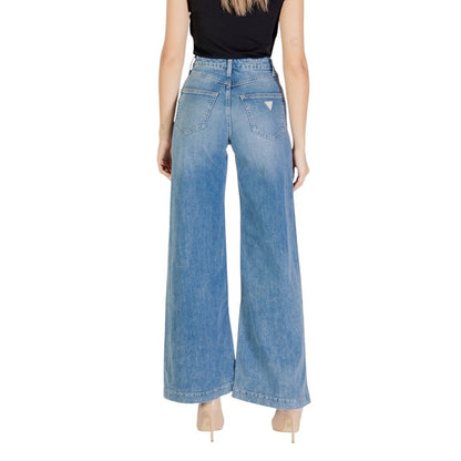 Jean Guess pour femme – Denim stretch bleu clair pour un style automne/hiver