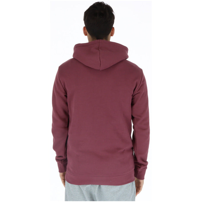 Adidas Men’s Bordeaux Printed Hooded Sweatshirt – All-Season Comfort
