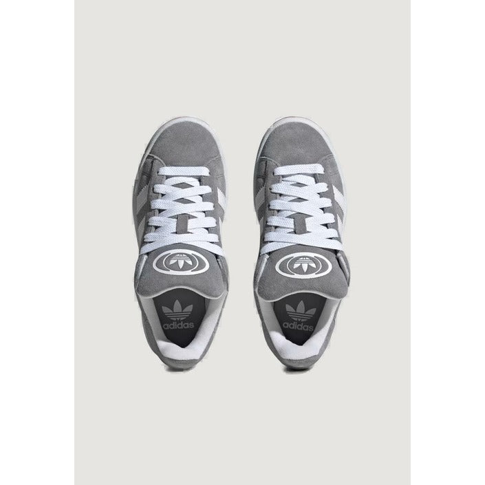 Adidas Women’s Grey Leather Sneakers – Sleek Comfort for Spring/Summer