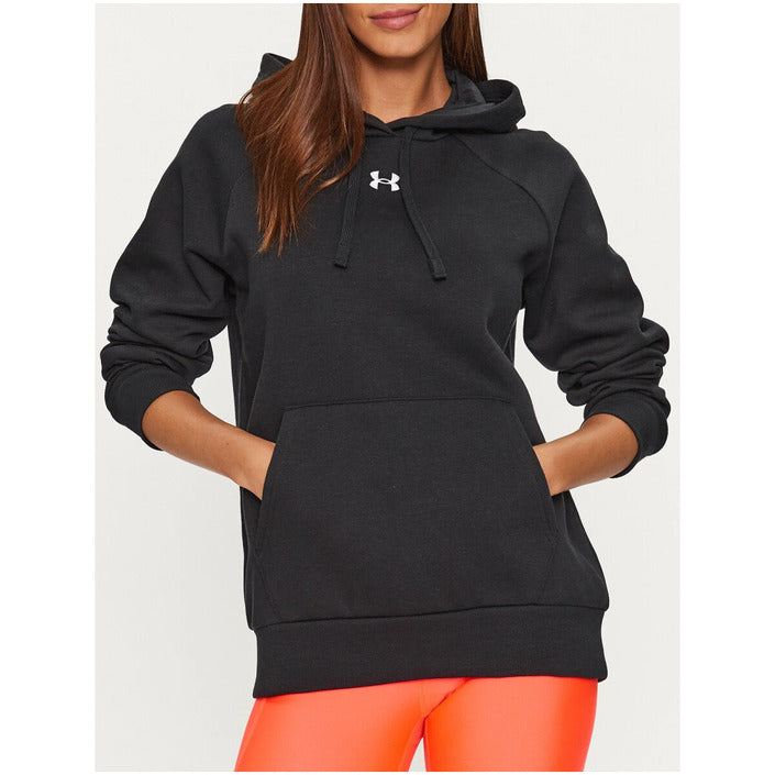 Sweat à capuche noir Under Armour pour femme – Indispensable pour l'automne/hiver