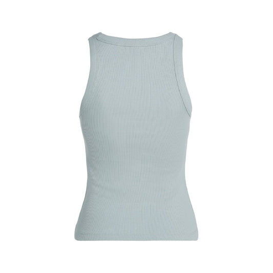 Calvin Klein - Débardeur en coton bio bleu clair pour femme