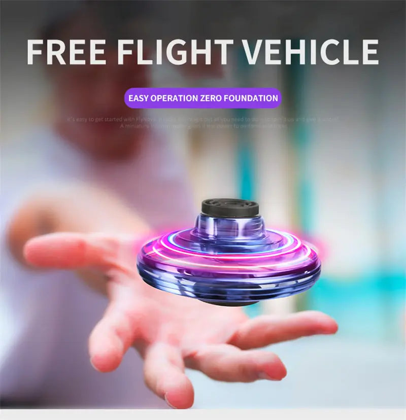 LED Flying Spinner Mini Drone Toy